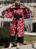 Kimono Red Rose