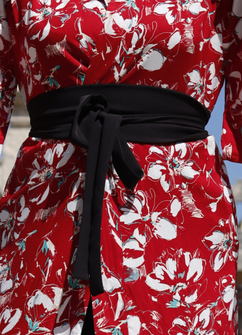 Kimono Red Rose Kimono Red Rose