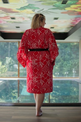 Kimono czerwone Romantic Moments