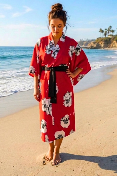Kimono Aka Hana