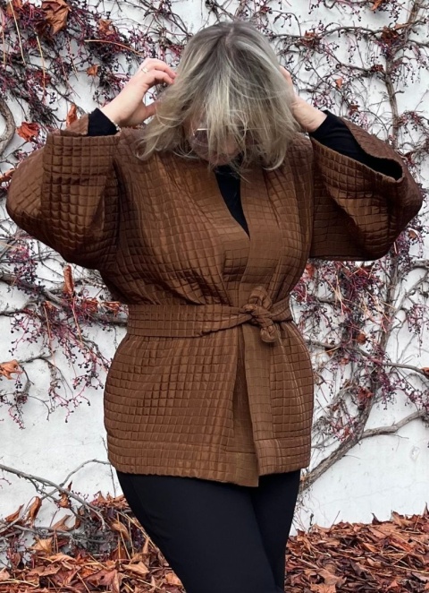 Kurtka kimonowa Chocolate Whisper