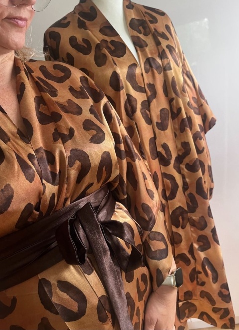 Satynowe kimono Tora